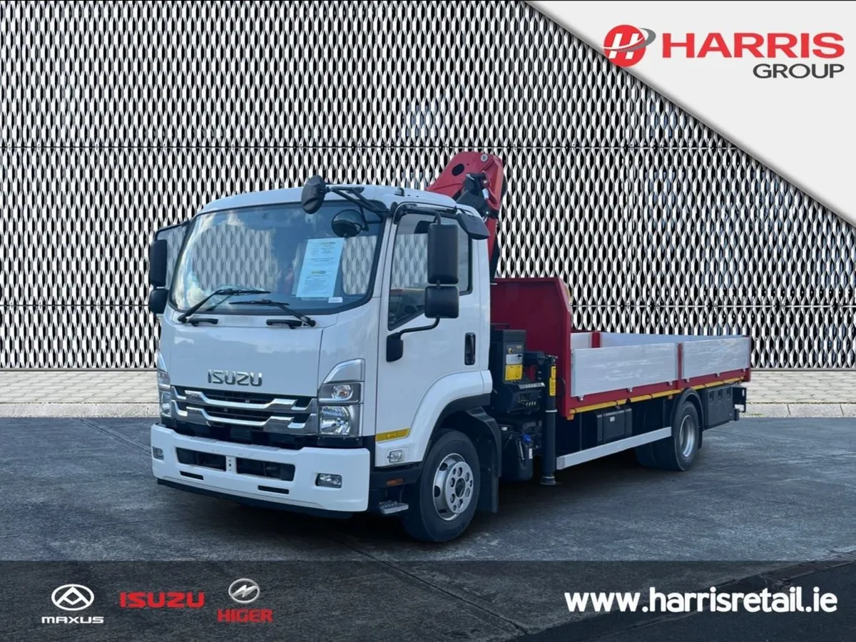 Isuzu NPR 11T F-series Dropside With Palfinger 11 - Image 4