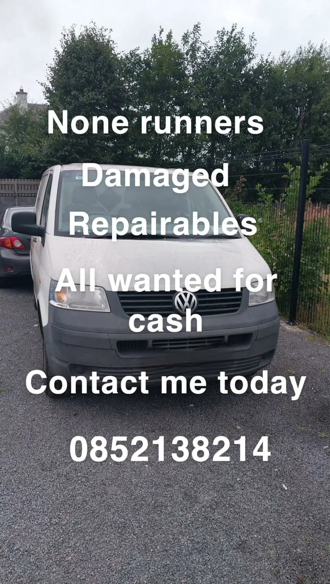 All types of Volkswagen transporters wanted for ca - Image 1