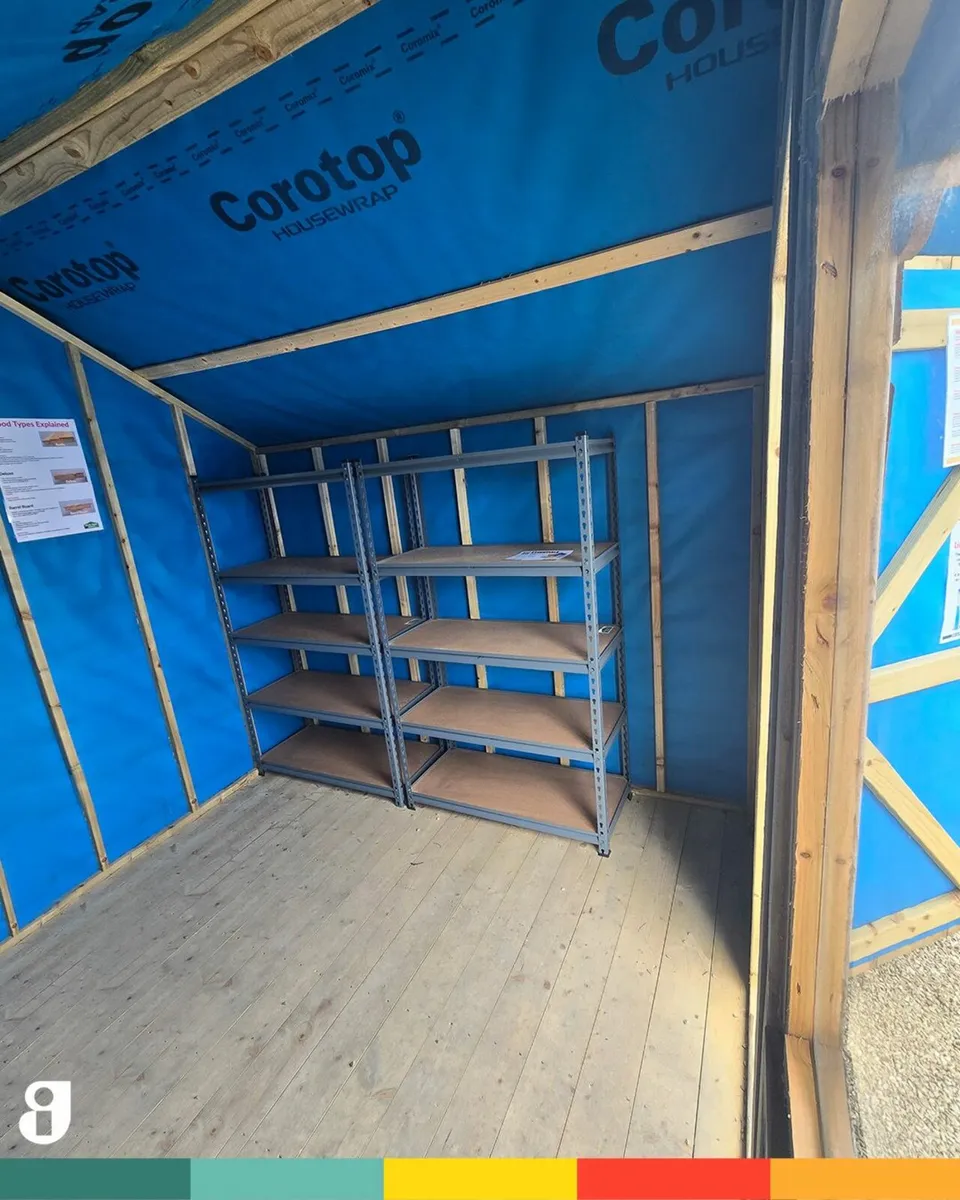 Wooden Overhang Shed - Image 4