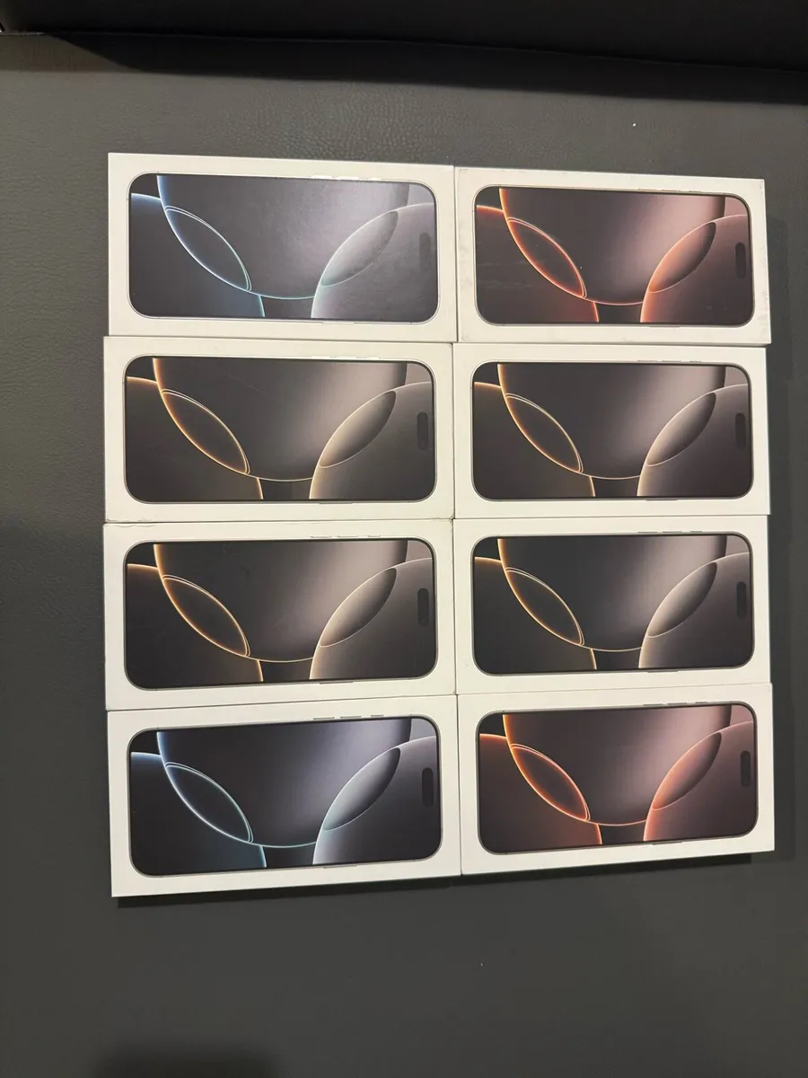 iPhone 16 Pro max 256GB/512GB (IRISH STOCK )Sealed - Image 1