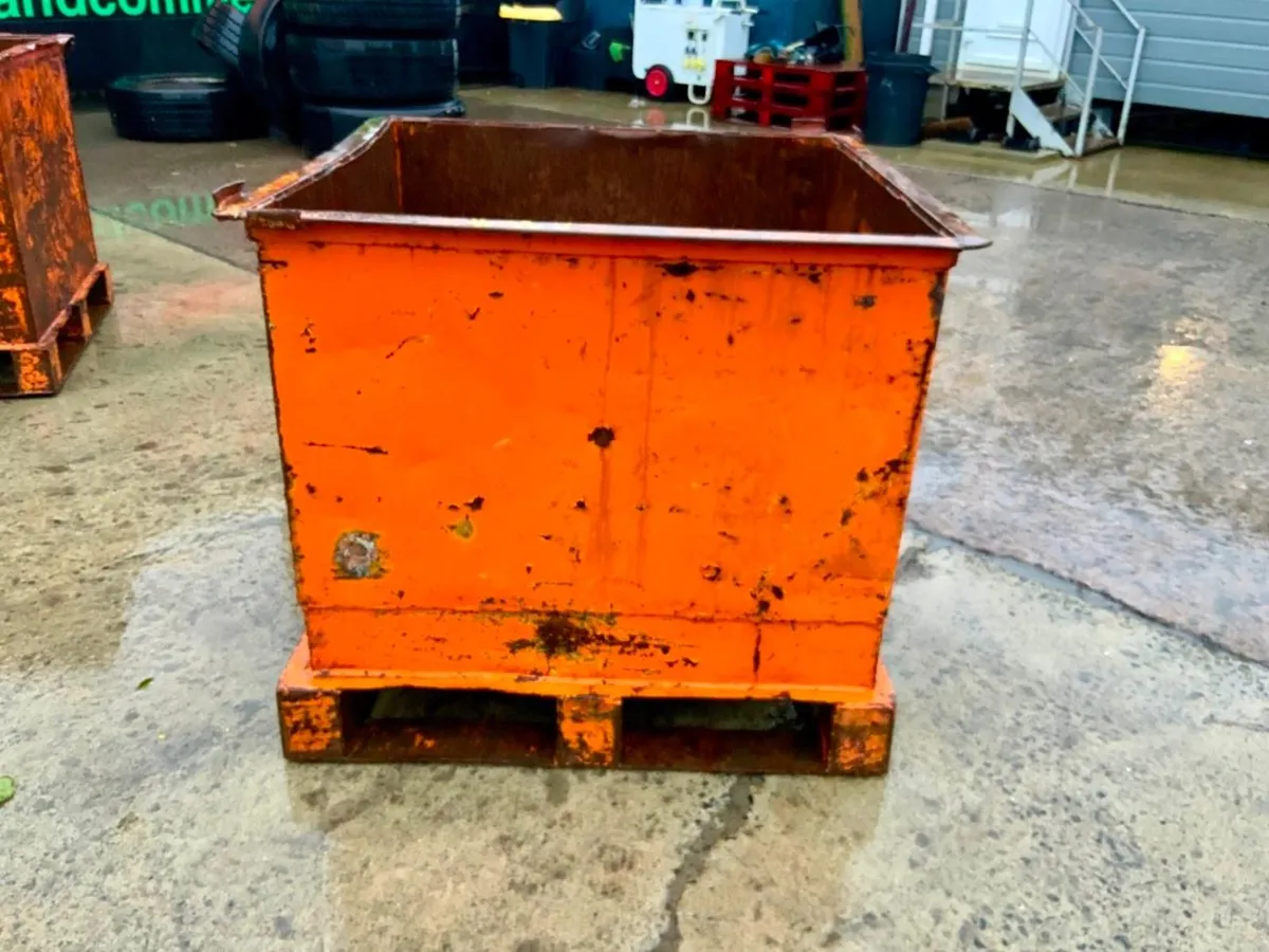 SCRAP METAL STORAGE CUBE / STILLAGE...12v. - Image 4