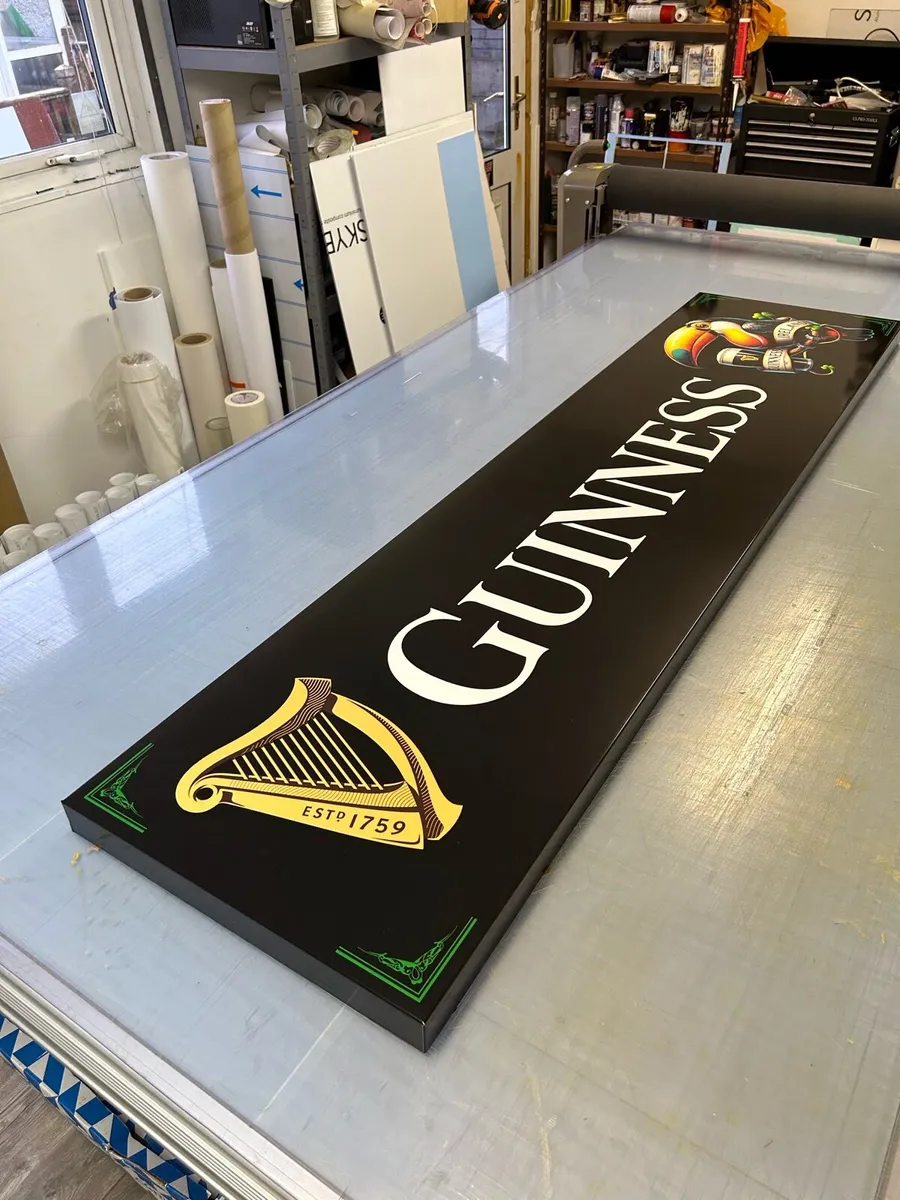 Aluminium Large 2m long GUINNESS SIGN - Image 4