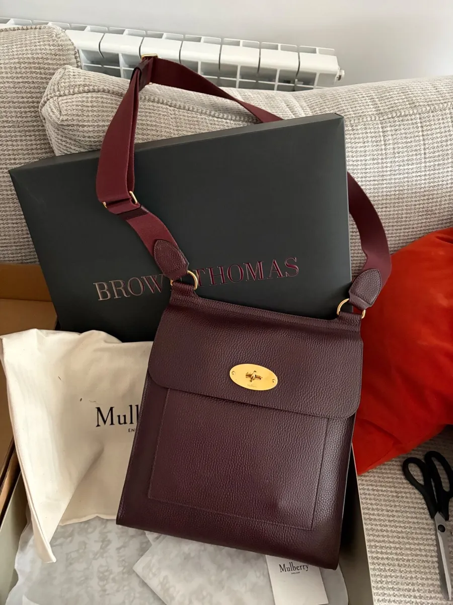 Mulberry Antony Oxblood crossbody for sale in Co. Cork for 650 on DoneDeal