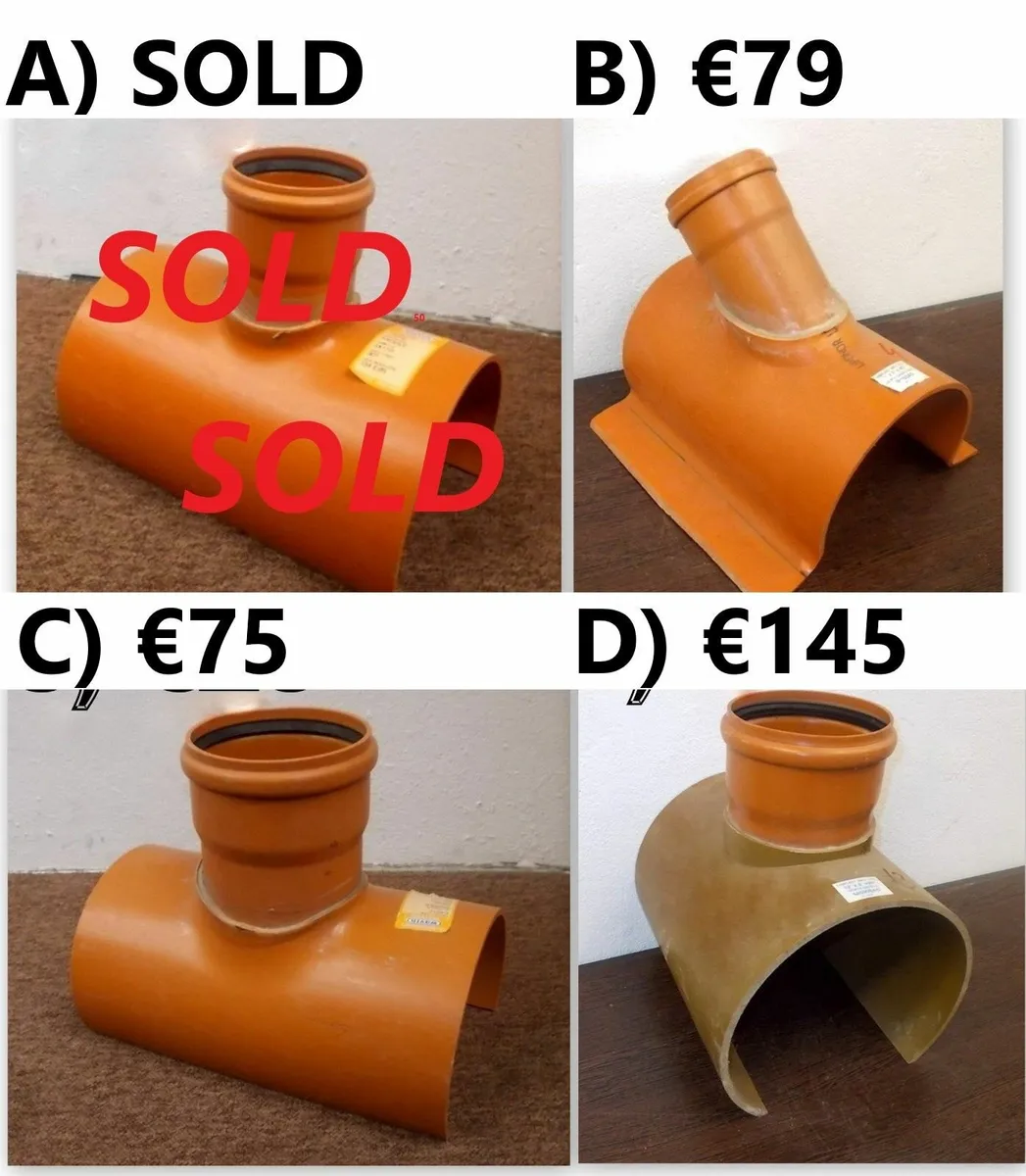 Wavin Sewer Bends, couplers & pipe accessorie - Image 2