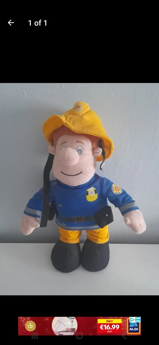 Fireman sam talking toy clearance