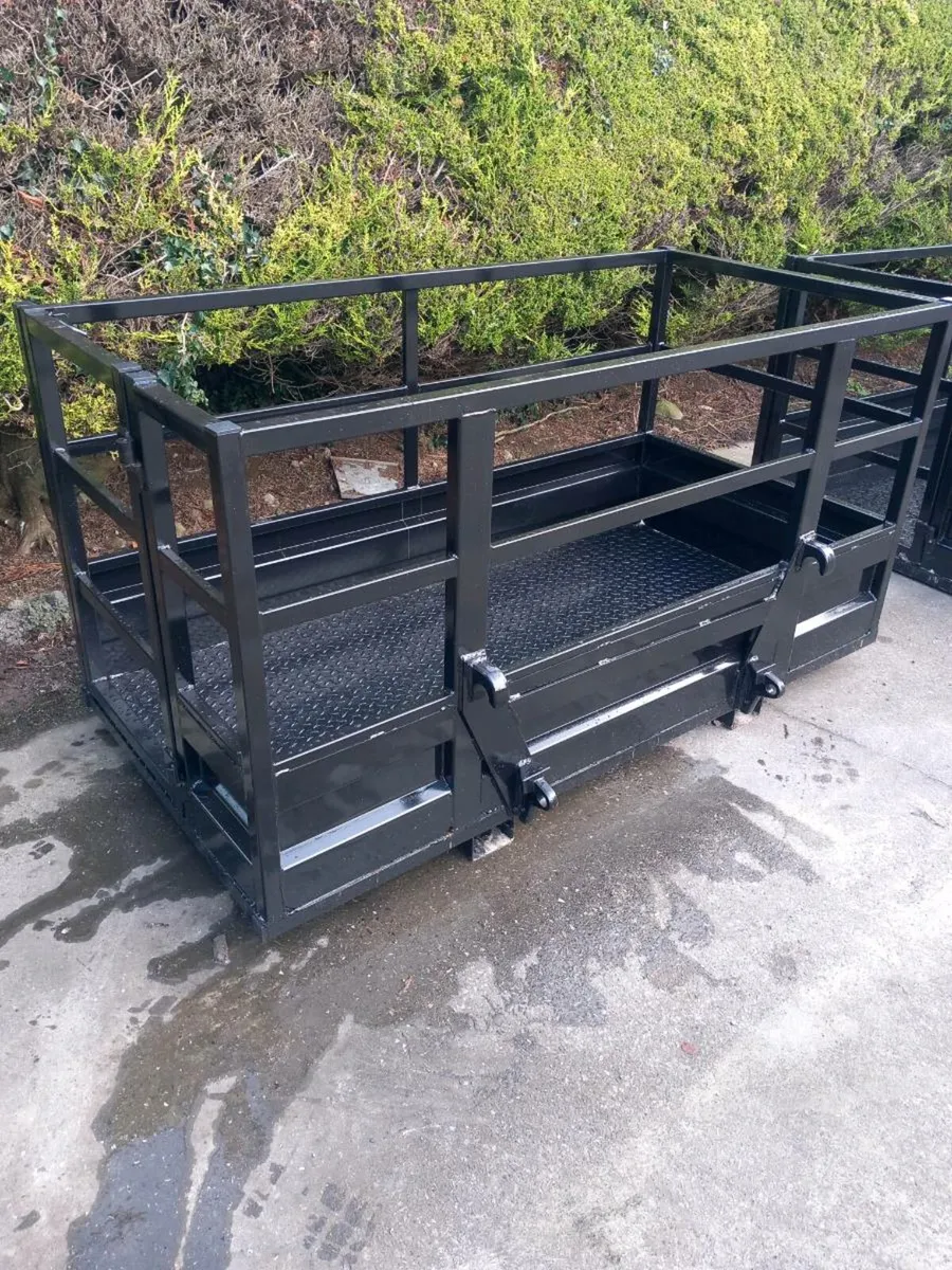 Safety cage / calf transporter / man basket - Image 4