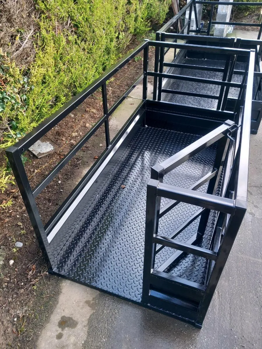 Safety cage / calf transporter / man basket - Image 3