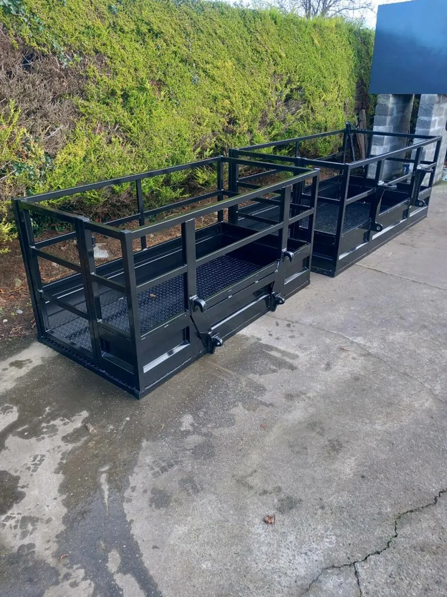 Safety cage / calf transporter / man basket - Image 1
