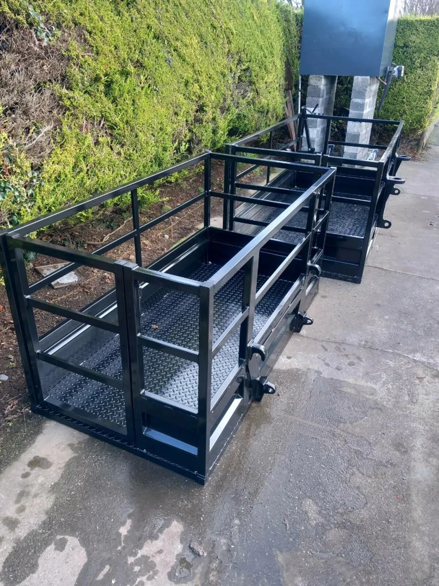 Safety cage / calf transporter / man basket - Image 2