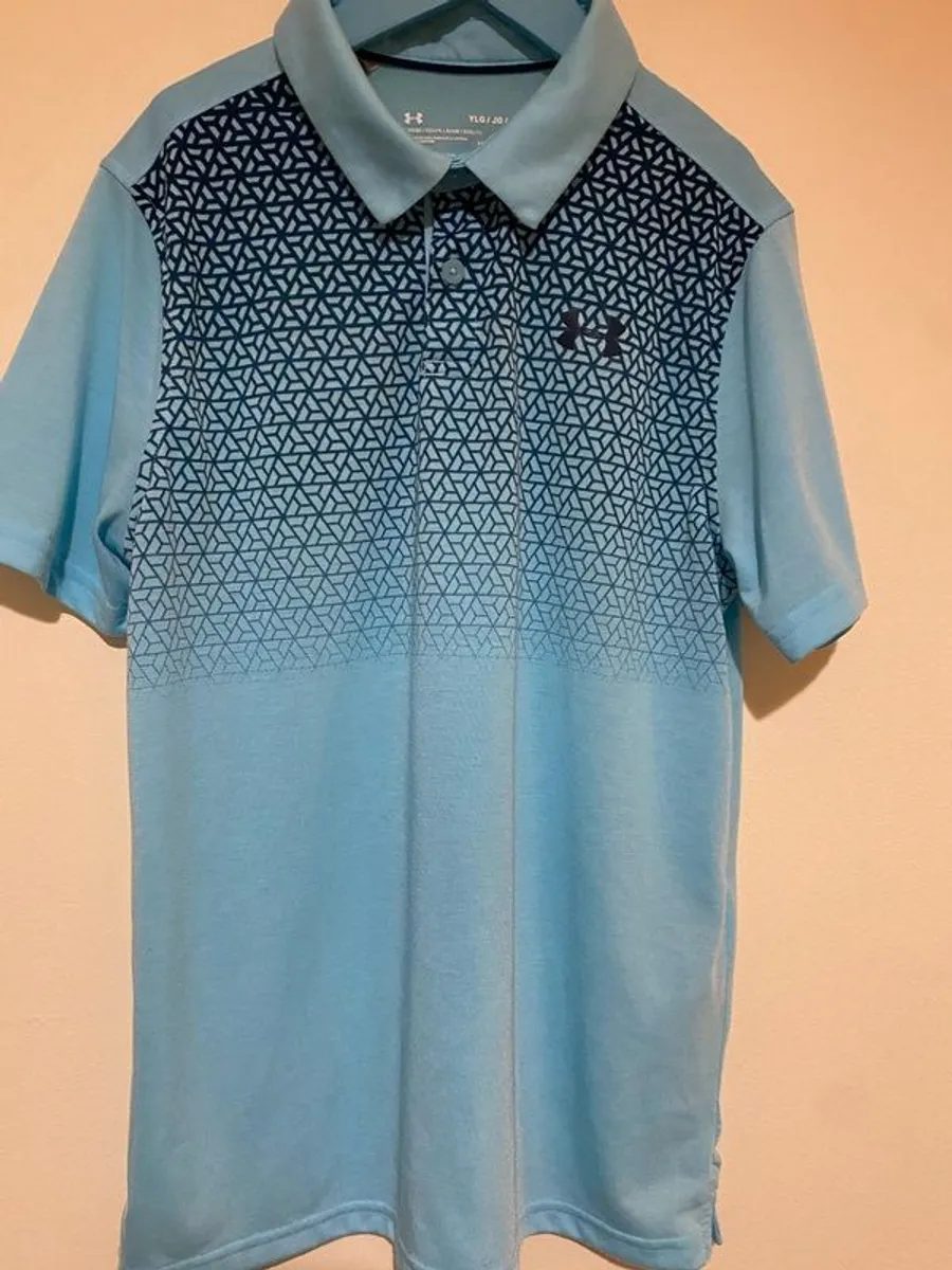 Boys Under Armour Golf polo immaculate for sale in Co. Kildare for 22 on DoneDeal