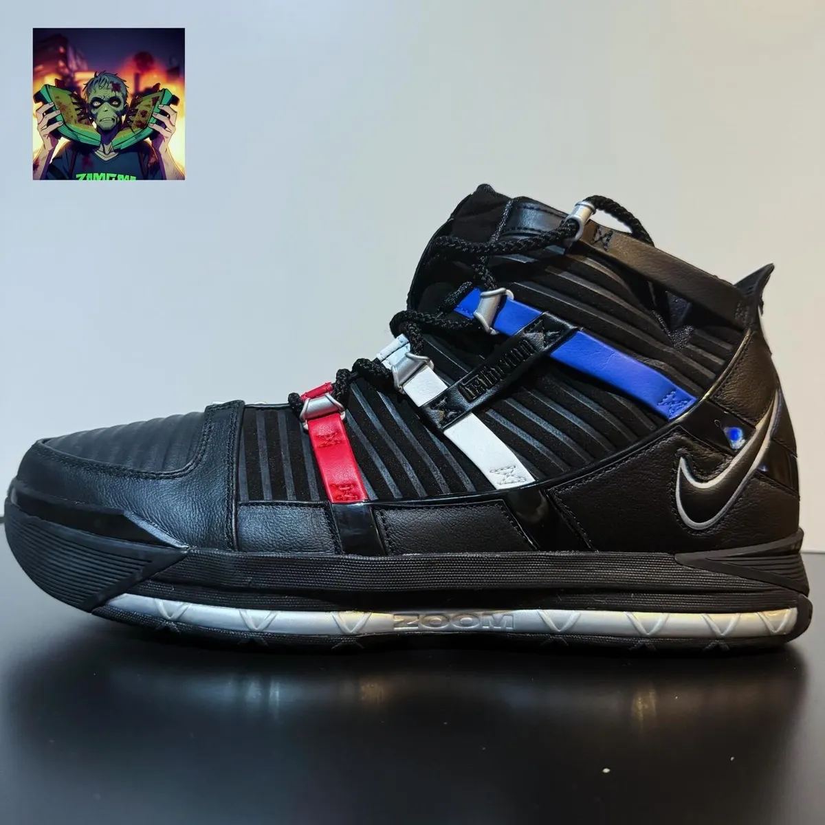 Zoom Lebron III QS BarberShop for sale in Co. Galway for 110 on DoneDeal