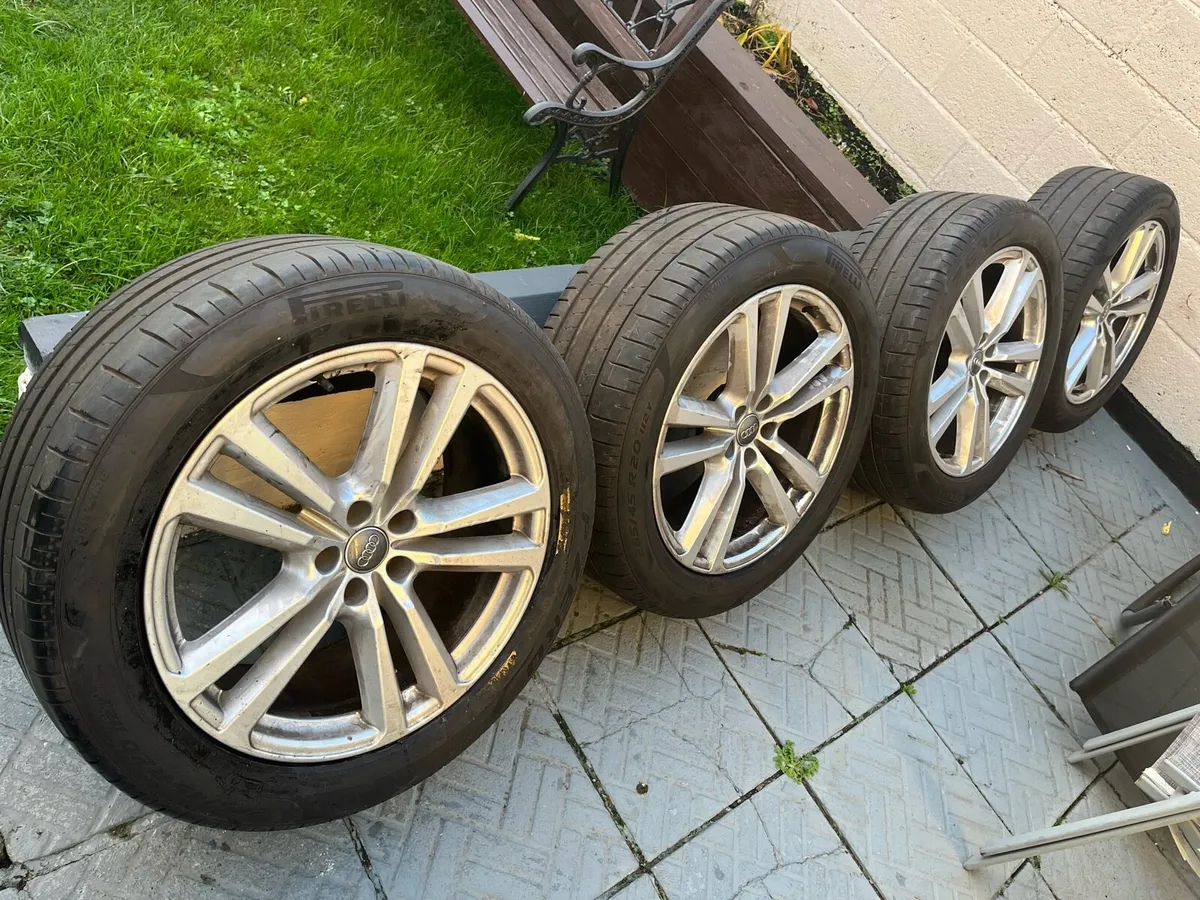 Audi 20” s line alloy wheels * price drop * - Image 1