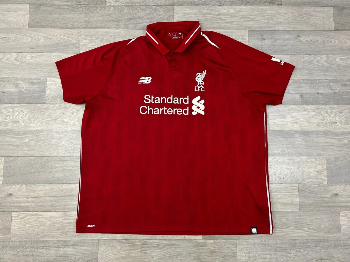 New balance liverpool home shirt clearance