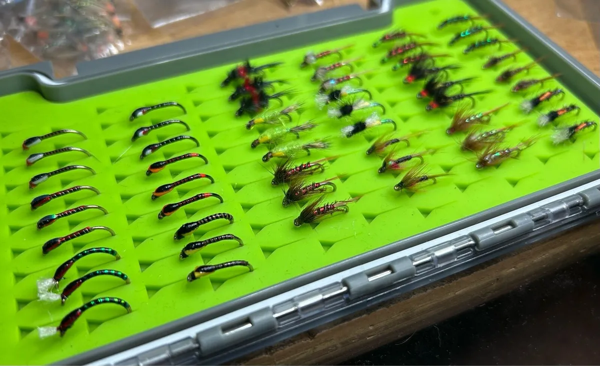 X45 Buzzer and Nymph Trout Fly Fishing Set - Image 1