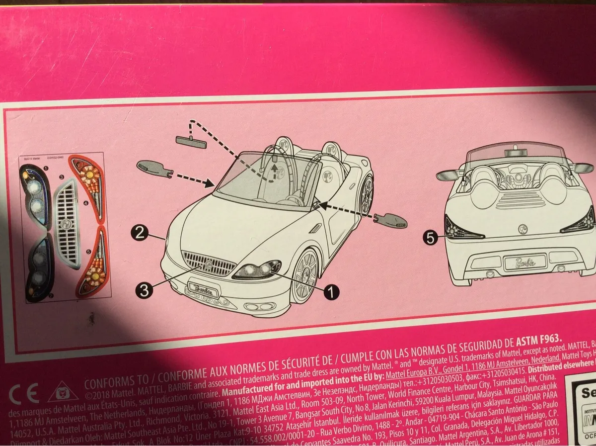 BARBIE car in original box - Image 4