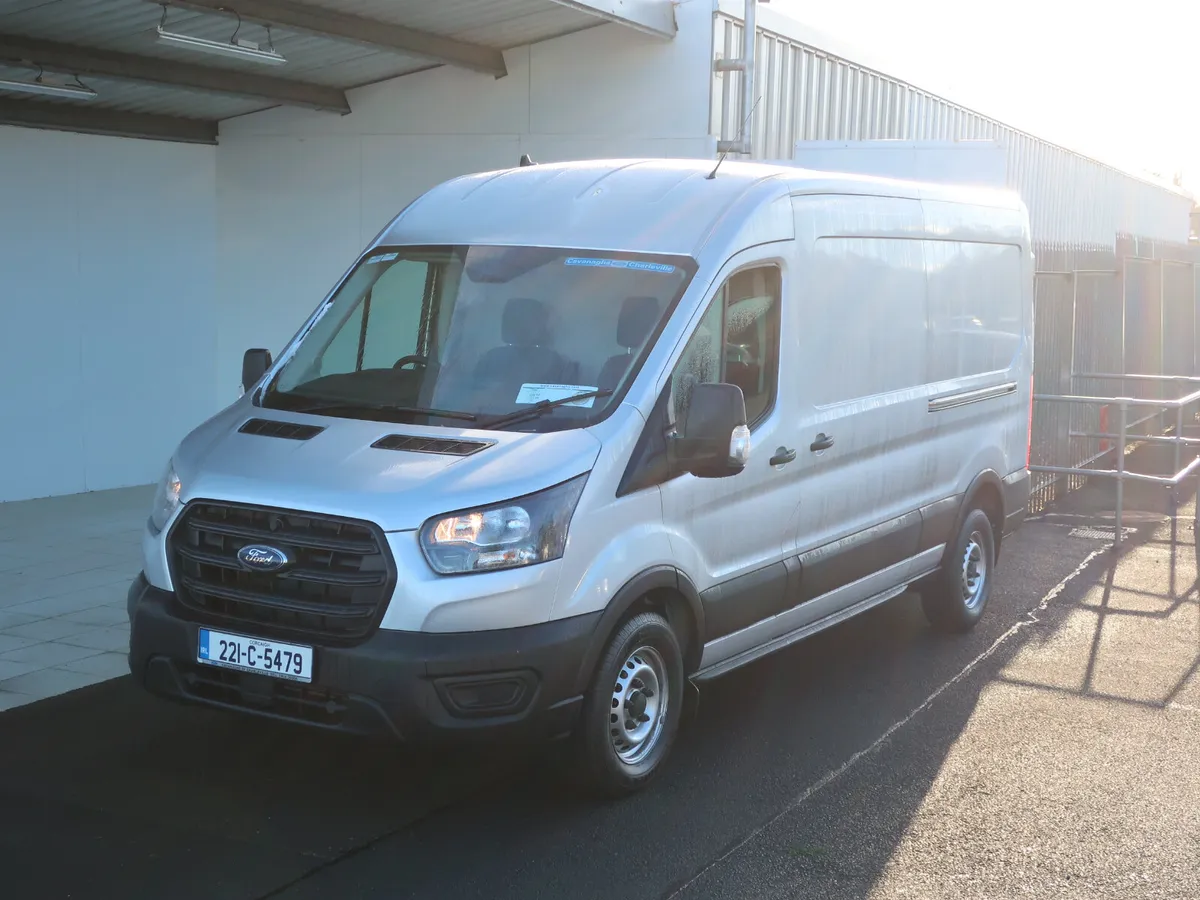 2022 Transit 350LWB Bread Van with Full Rack - Image 2