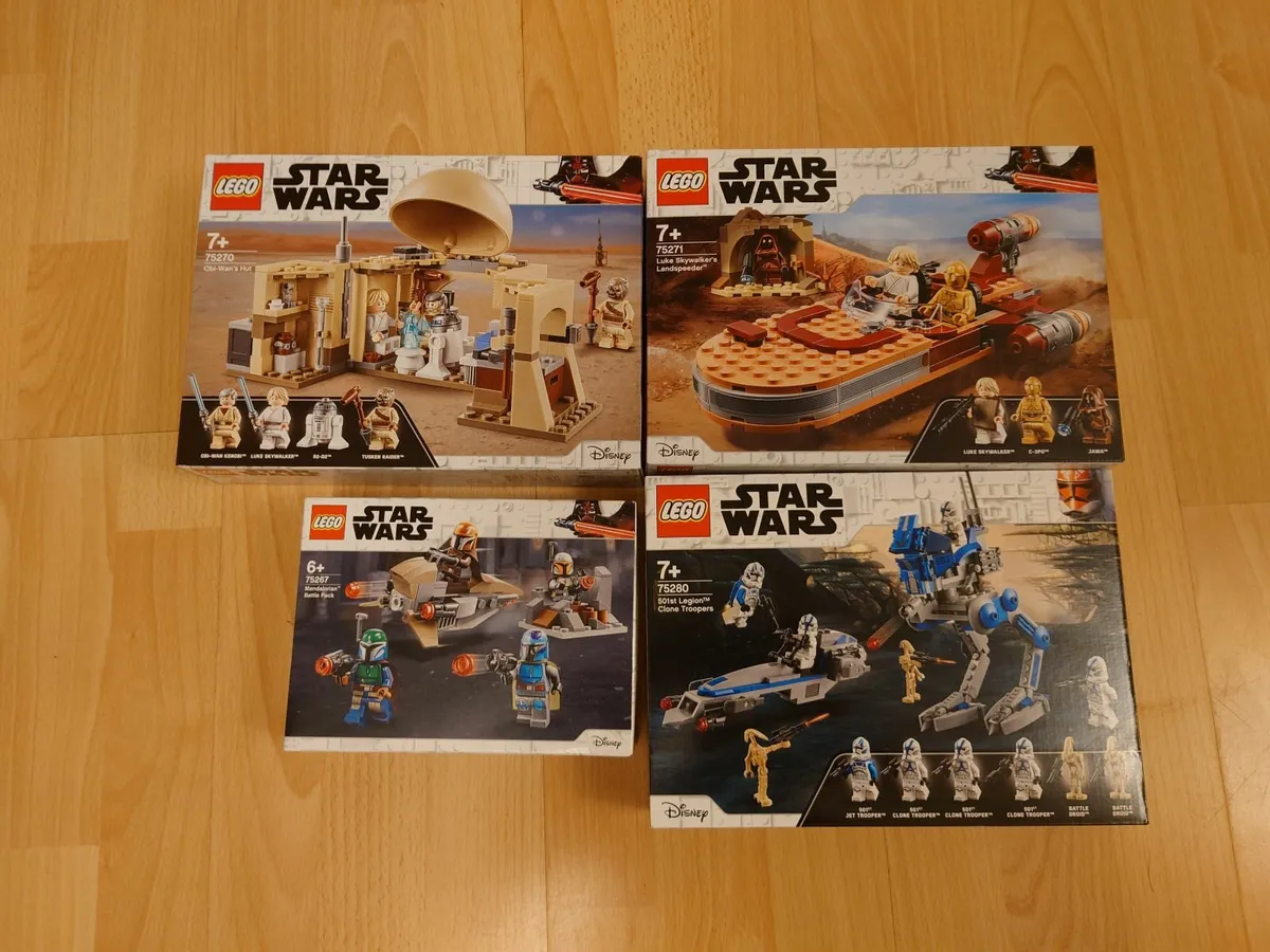 Lego Star Wars sets(7),all retired(smaller/bigger) - Image 1