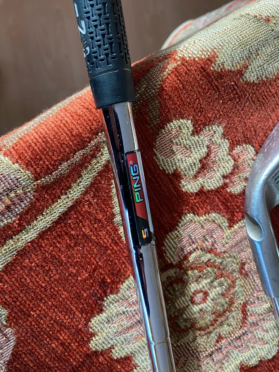 Ping i20 Irons Stiff shafts with woods - Image 2