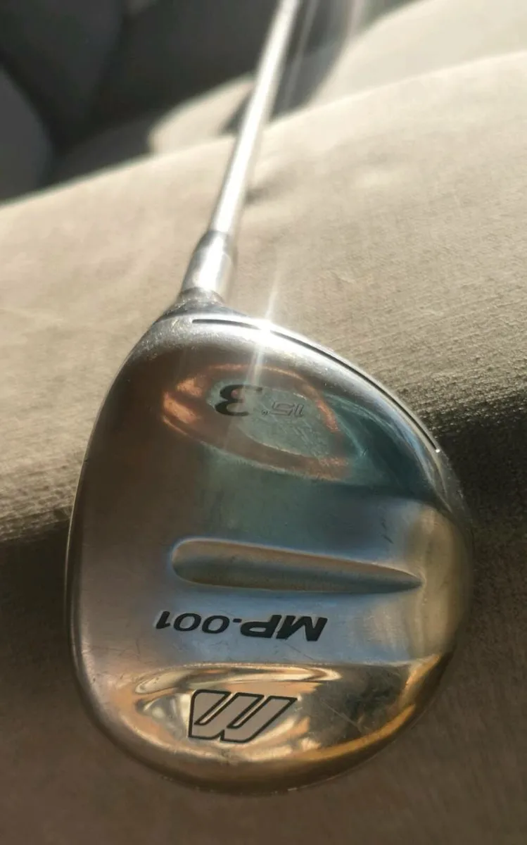 Mizuno MP001 3 wood 15 reg flex graphite. for sale in Co. Cork for 35 on DoneDeal