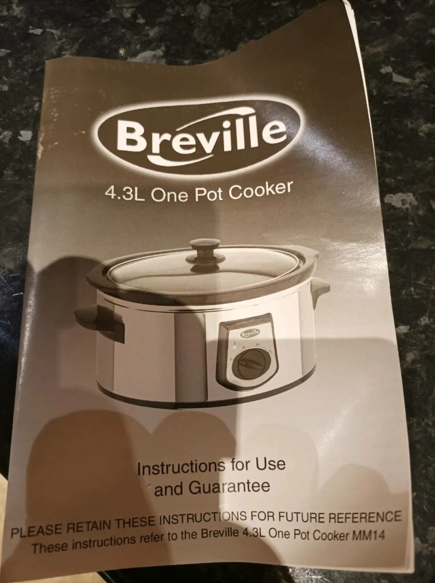 Breville 4.3 litre one pot slow cooker (Brand New) - Image 2