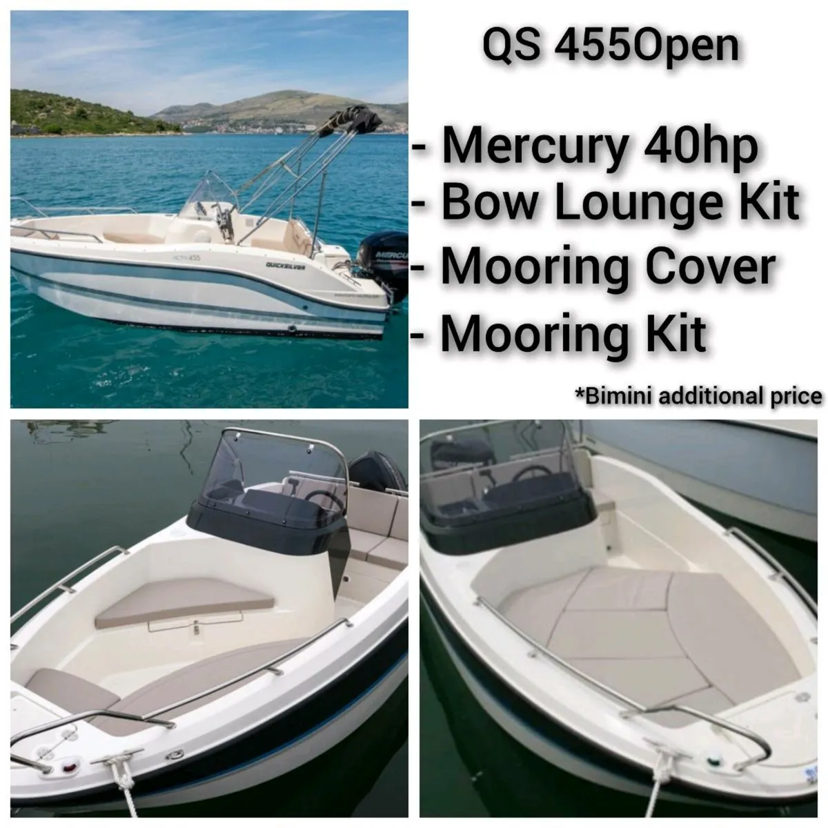 Quicksilver 455 Open