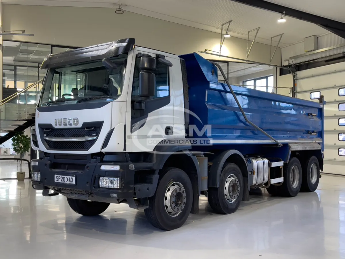 2020 (20) IVECO STRALIS X-WAY 460 8X4 32 TONNE TIP - Image 3