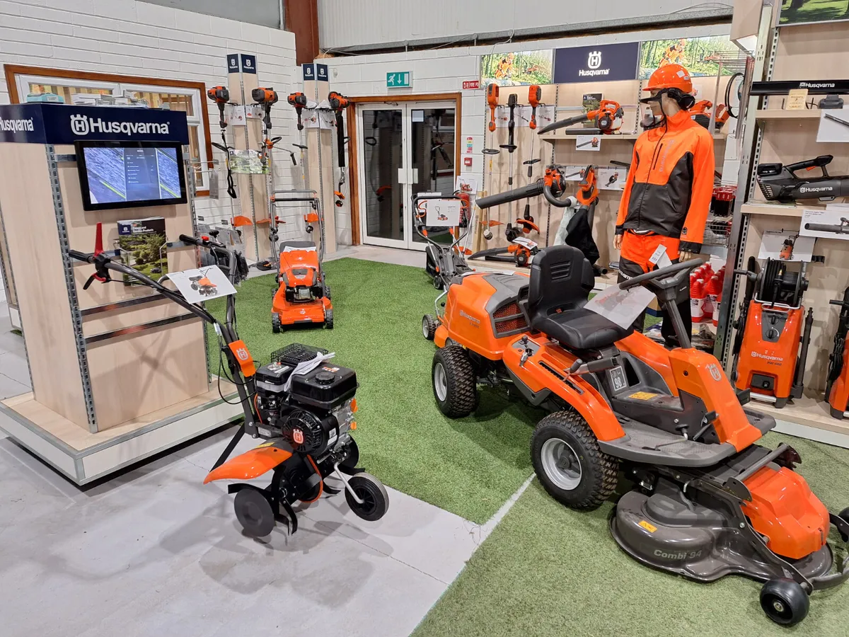 HUSQVARNA ,LAWNMOWERS,AUTOMOWERS,CHAINSAWS,BLOWERS - Image 1