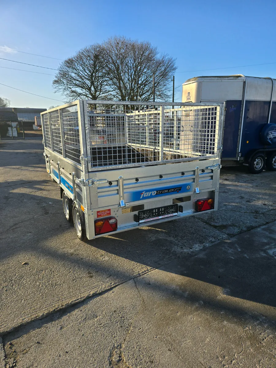 9x5 Dropside Trailer Braked 2700KG - Image 1