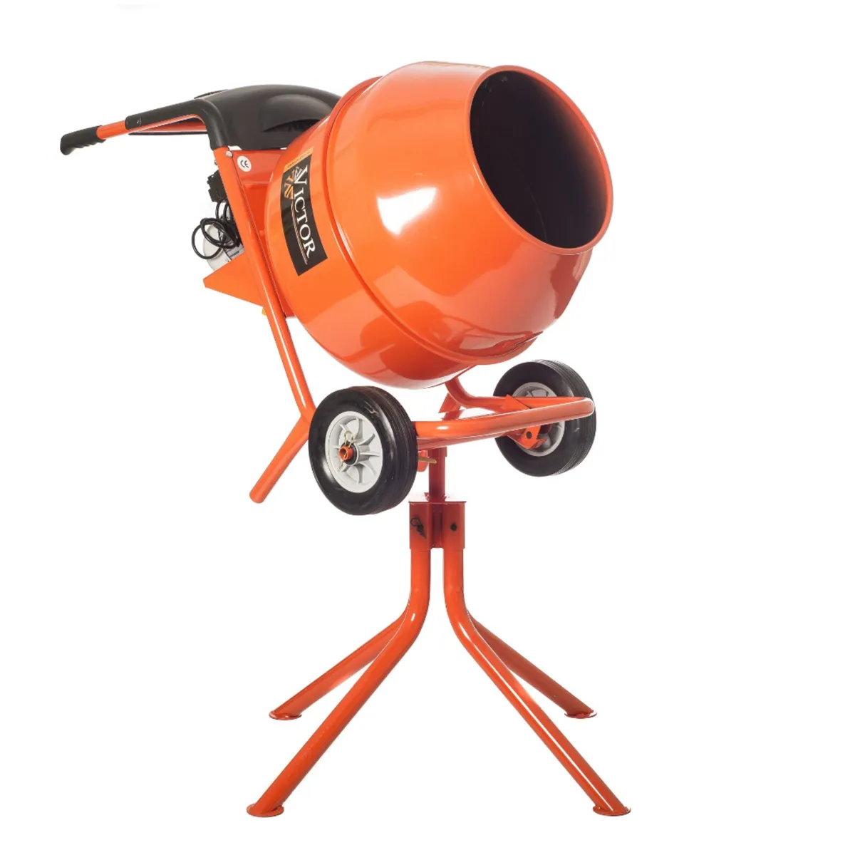 Victor 110V Cement Mixer 140L Drum - FREE Delivery - Image 1