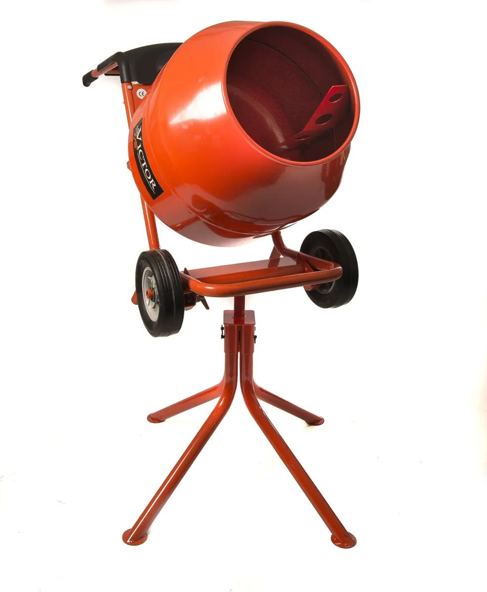 Victor Petrol Cement Mixer 140L Drum FREE Delivery