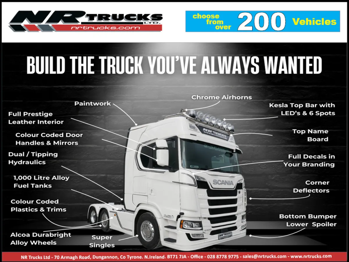 Scania - Build The Truck You Have Always Wanted