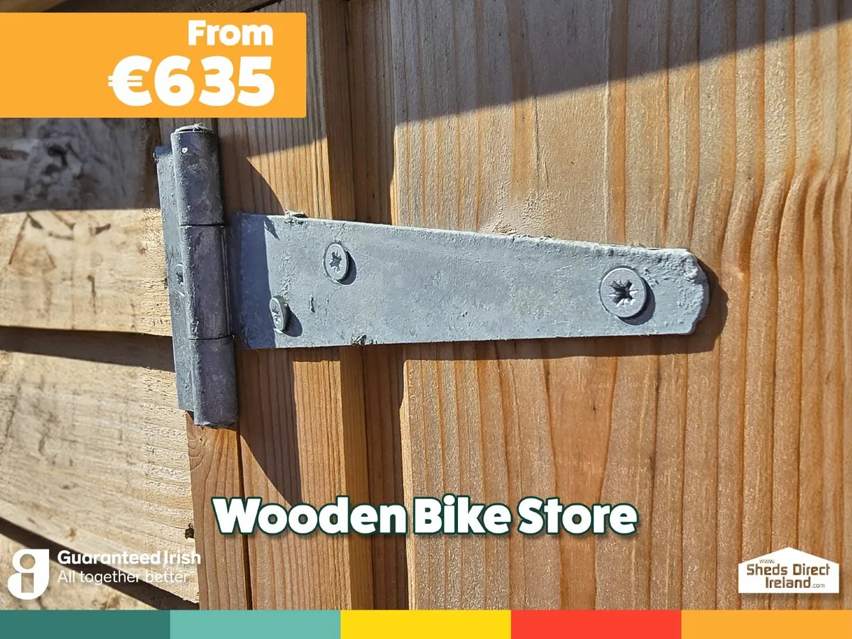 Wooden Bike Shed - Image 2