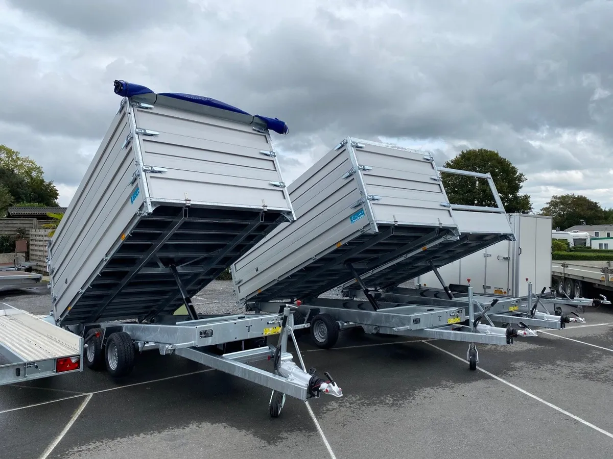 Tipping & tilt bed Trailers  fully electric - Image 1