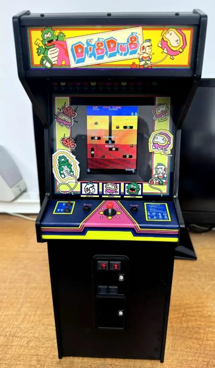 Quarter Arcade mini replica arcade machine Dig Dug - Image 3