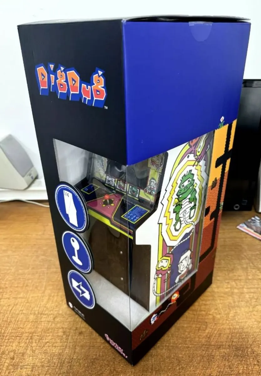 Quarter Arcade mini replica arcade machine Dig Dug - Image 1