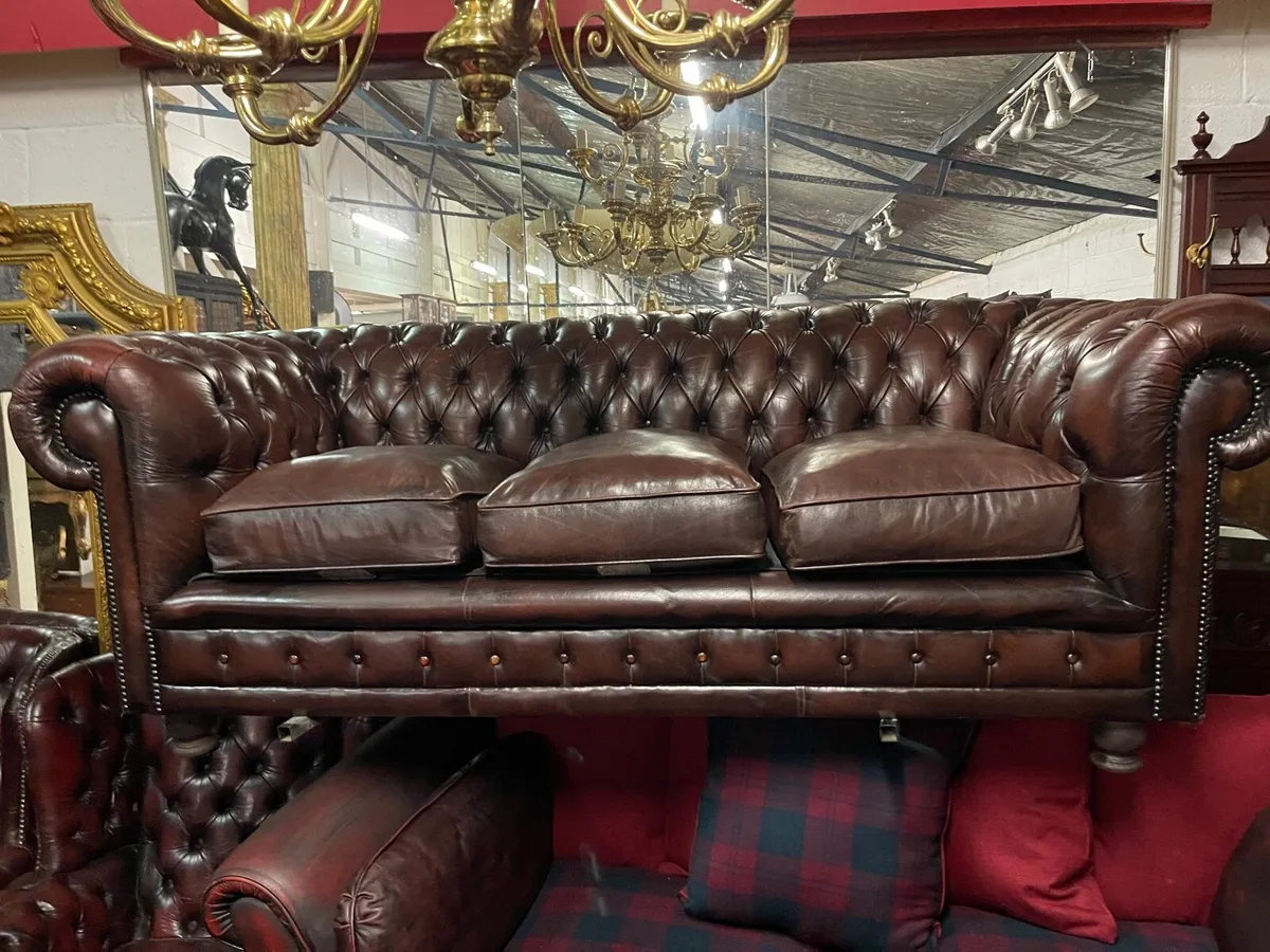 Antique chesterfield sofa for sale in Co. Louth for 890 on DoneDeal
