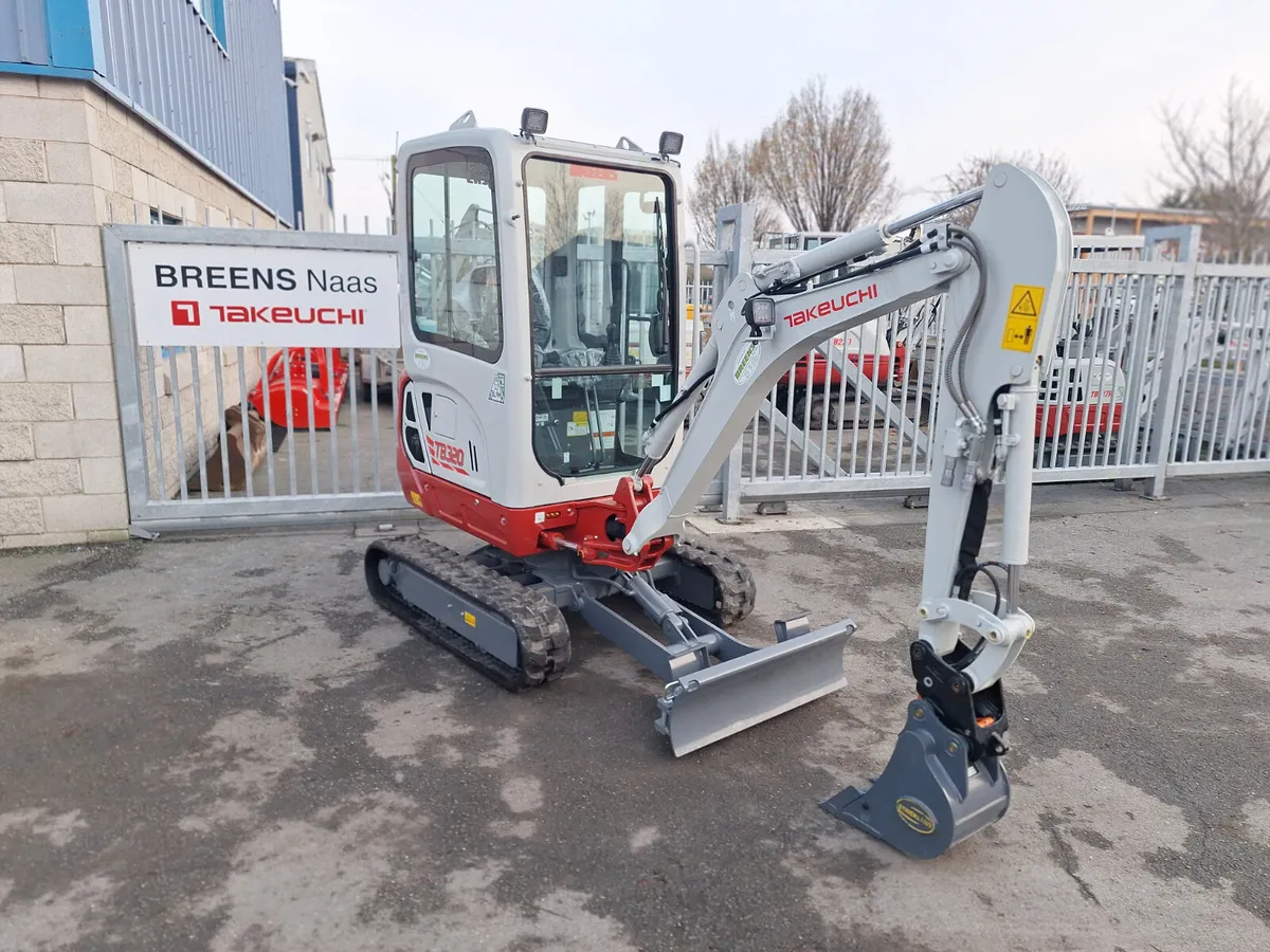New Takeuchi TB320 excavator - Image 1