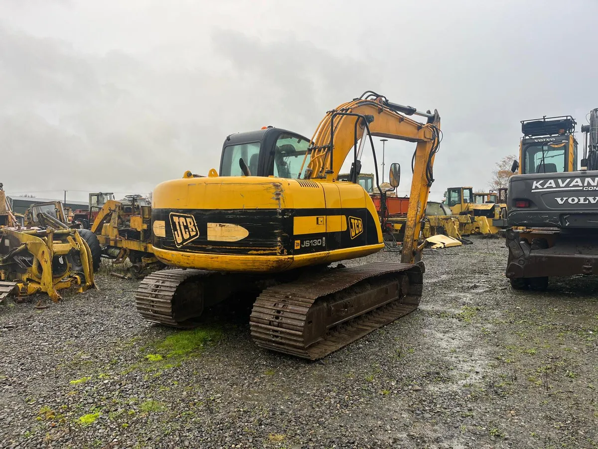 JCB JS130 Excavator - Image 1