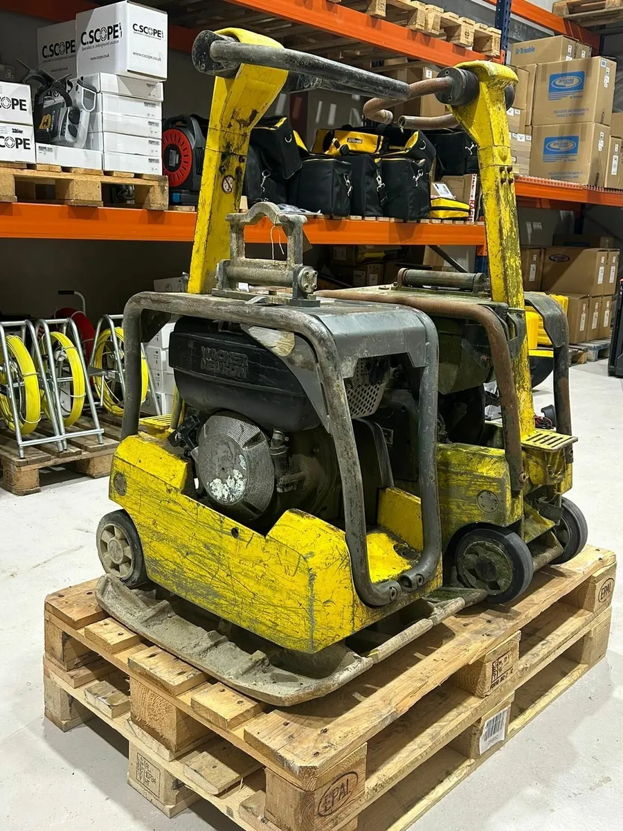 Refurbished 2nd hand Wacker Neuson Diesel Plates