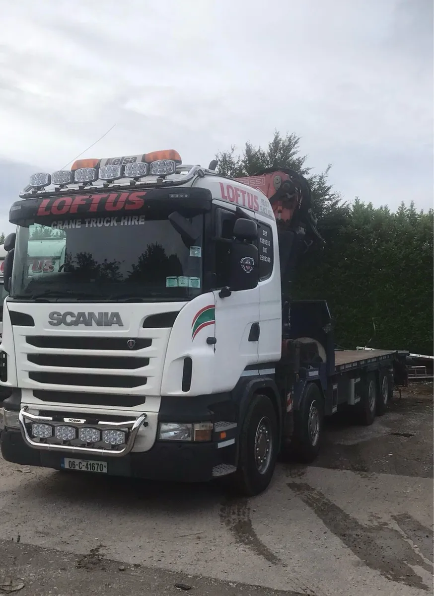 Scania r420 crane truck - Image 2