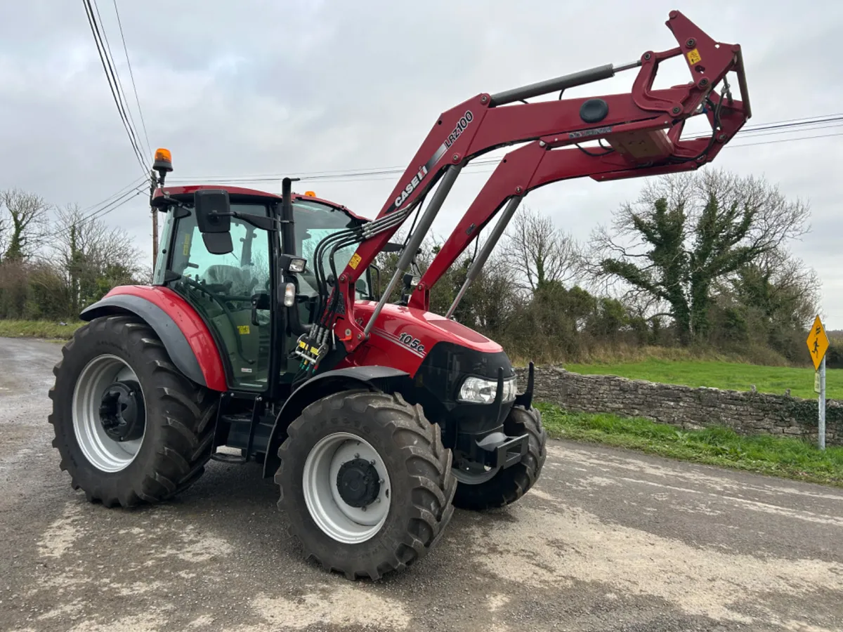 2021 Case Farmall 105C with Loader - Image 1