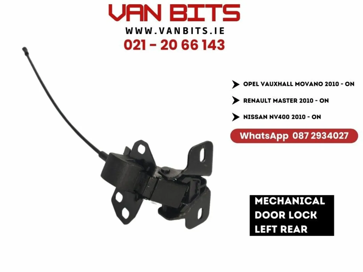 Mechanical Door Locks for Master, Movano, NV400 - Image 2