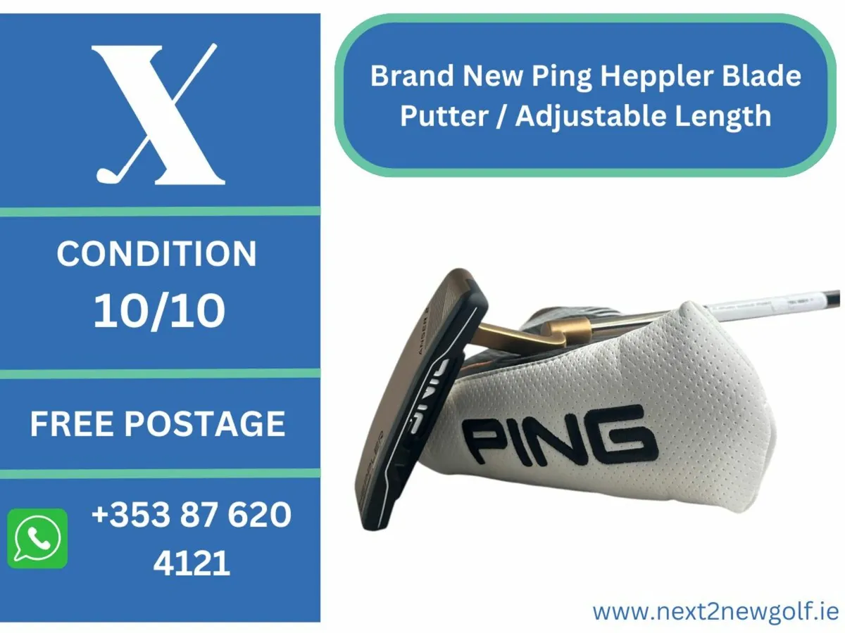 Refurbished Ping Kushin Putter 89cm Playing Length Steel Shaft Ping Grip Refurbished Ping Kushin Putter 89cm Playing Length Steel Shaft Ping Grip