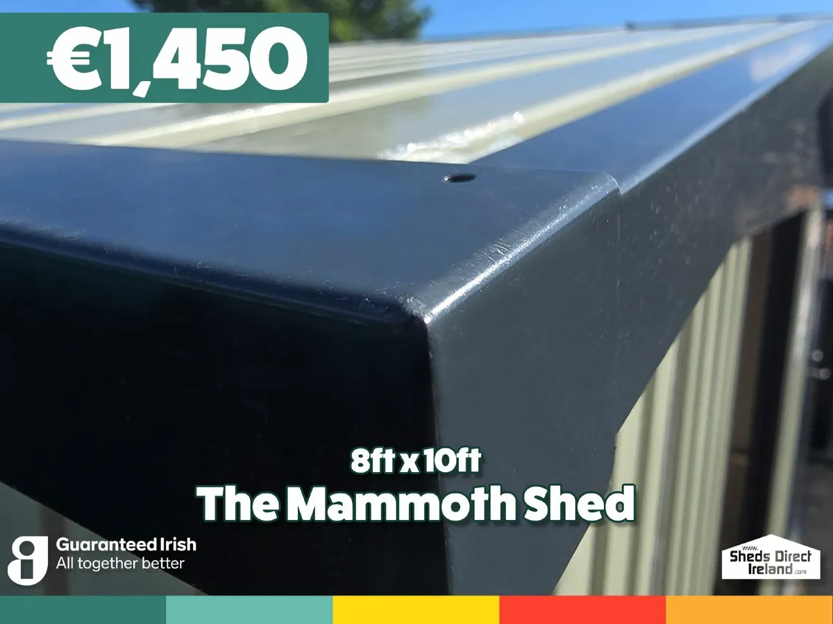 The Mammoth Shed: 8ft x 10ft - Image 2
