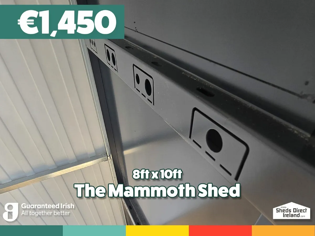 The Mammoth Shed: 8ft x 10ft - Image 4