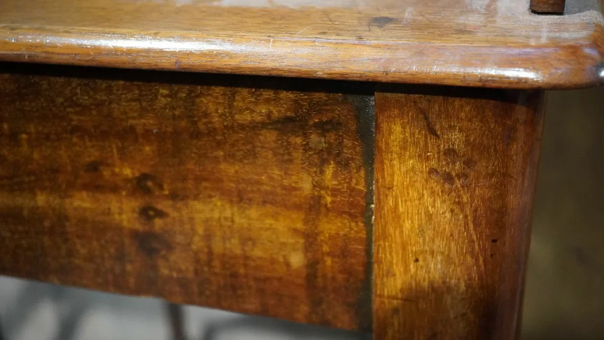 Antique Mahogany Washstand - Image 4