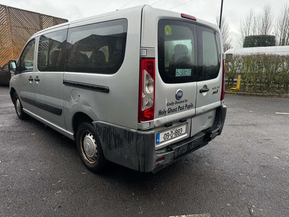 Fiat scudo 2.0 diesel 7 seats wheelchair new nct - Image 4