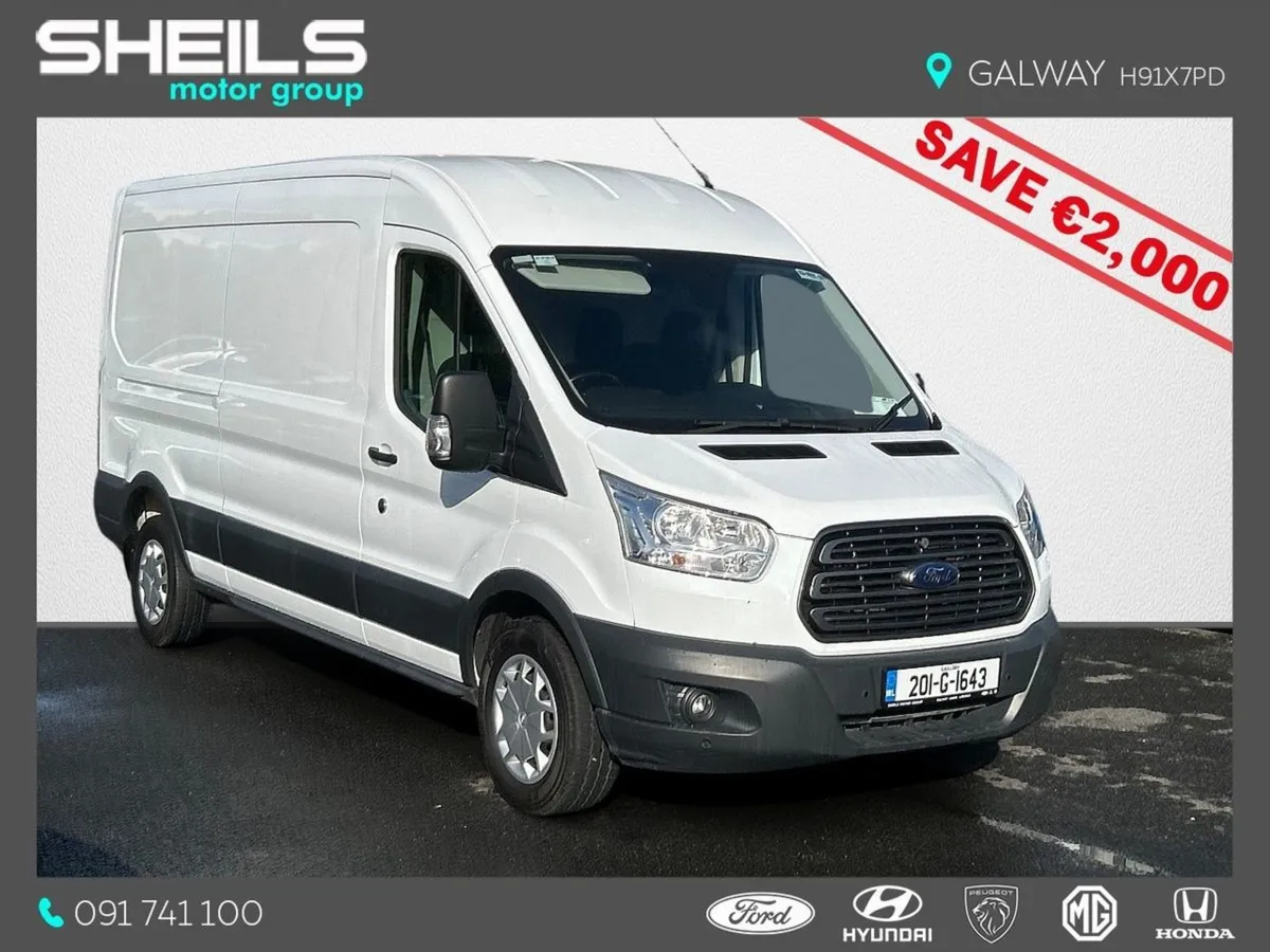 Ford Transit 130ps Trend - Free 1 Year Road Tax - Image 1
