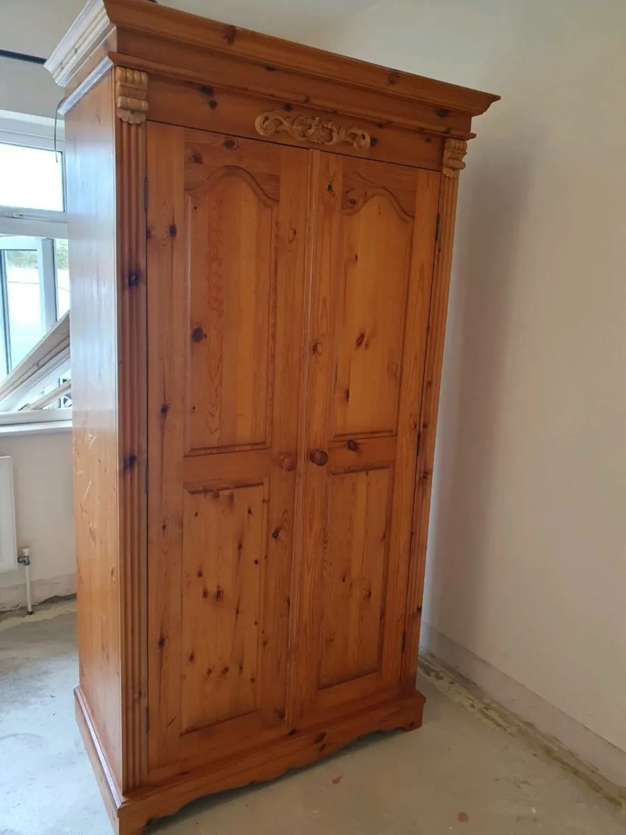Pine Double Wardrobe