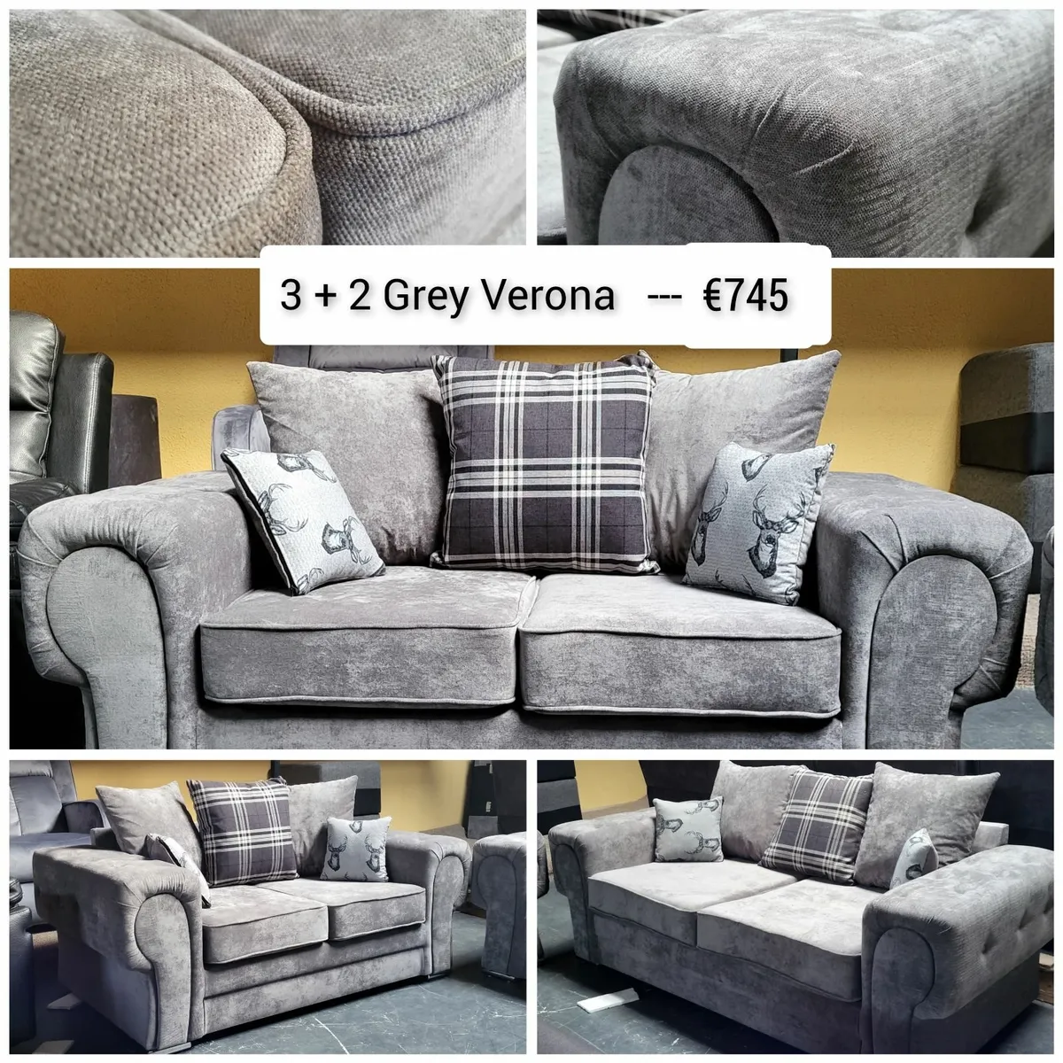 3+2 Grey verona €745 - Image 4